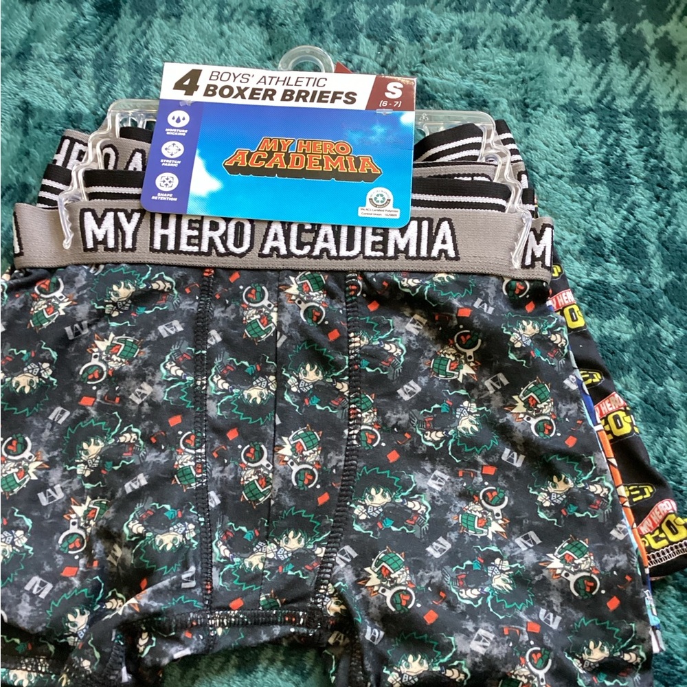 Kids boys boxer briefs S 6